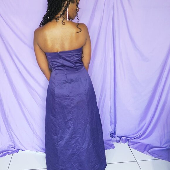 Urban Girl Nites strapless prom/evening dress 7/8 - Picture 9 of 10